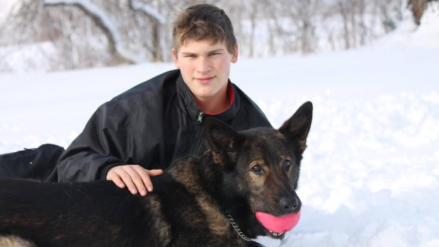 calvin-and-his-dog-arik